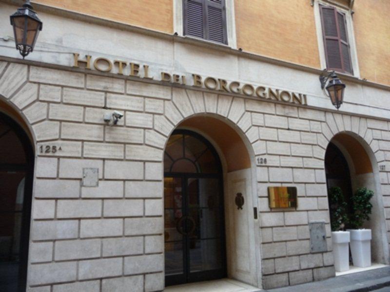 Hotel Dei Borgognoni Róma Kültér fotó